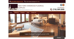 Desktop Screenshot of nywoodfloor.com